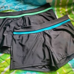 Zero Xposure Two pair swim/running shorts